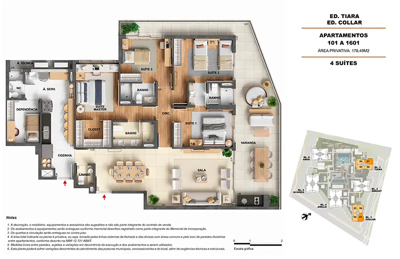 Apartamento 178m²